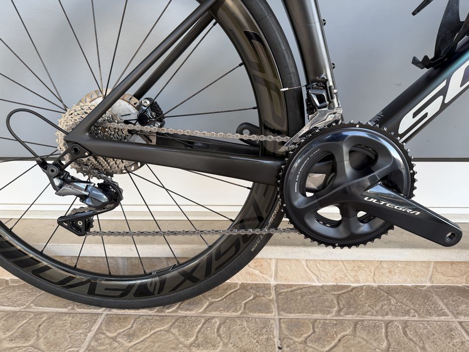 Bicicleta Scott Foil - rodas em carbono - Disco