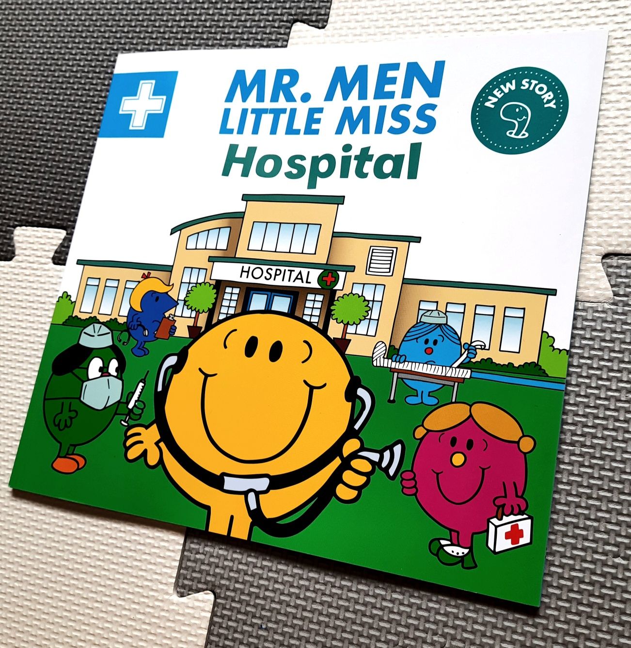 Mr. Men Little Miss At Work Hospital książeczka po angielsku