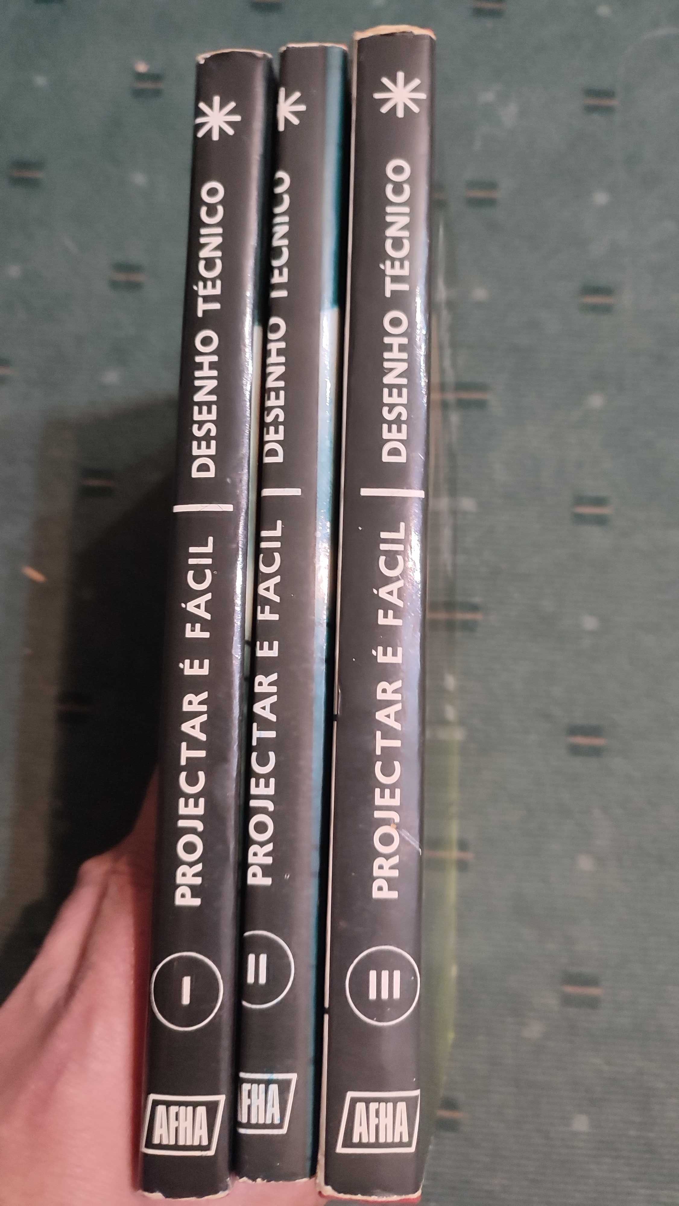 Projectar é fácil Desenho Técnico - 3 Volumes