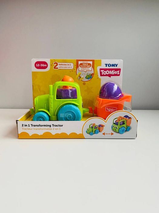 Трактор-трансформер Tomy