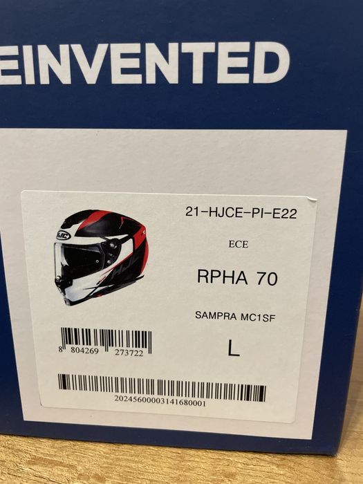 Kask HJC RPHA 70 sampra L z interkomem