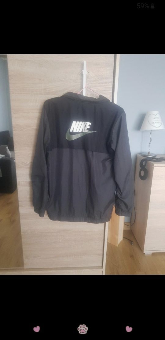 Czarno-szara kurtka nike