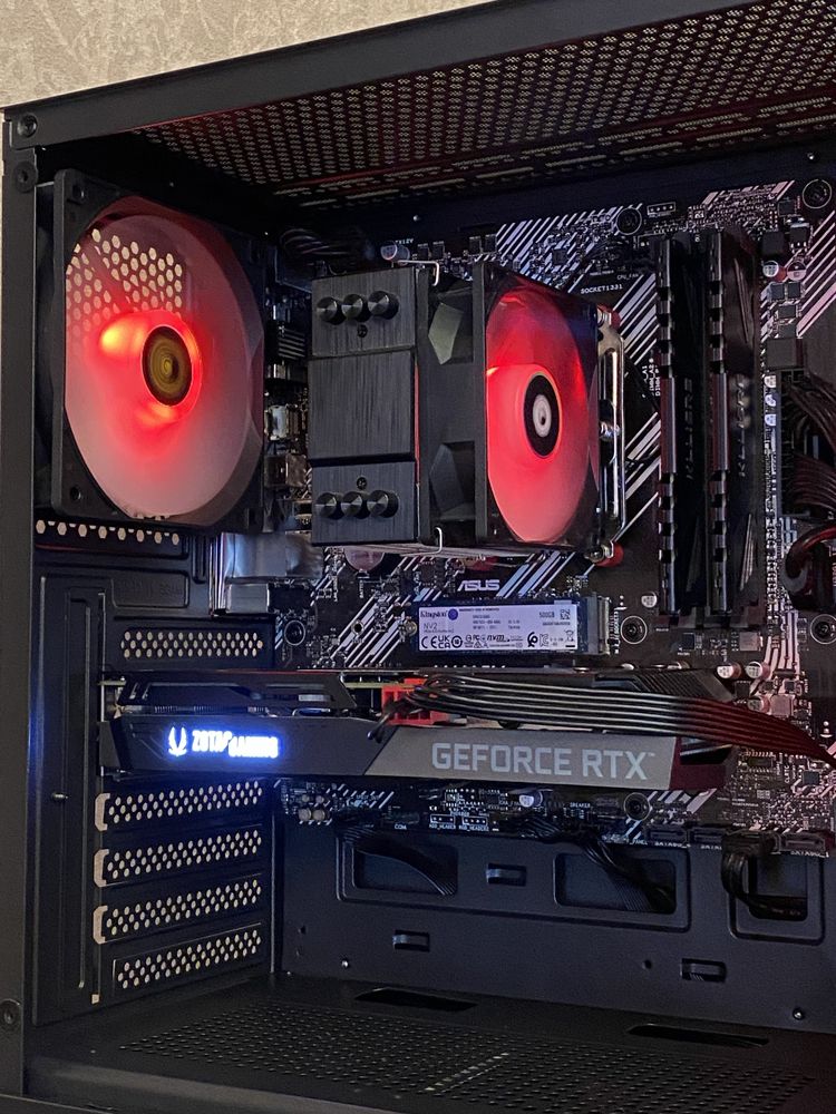 Ryzen 5 5600 | RTX 3060Ti | B550 | 32gb DDR4 | 500gb NVME | Ігровий ПК