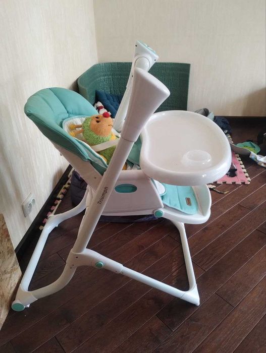 Дитячий стілець для годування, гойдалка з автоматичним заколисуванням