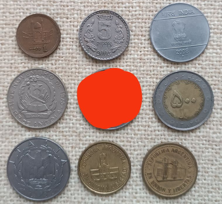 Монеты мира на ввбор