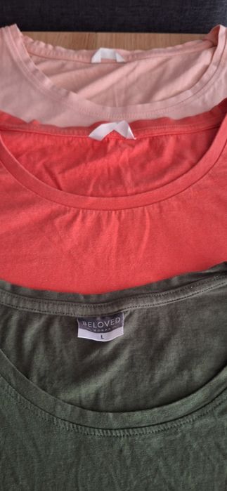 3-pak T-shirt damski w dobrym stanie rozmiar L-XL