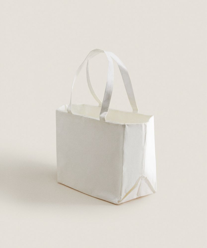 Shopper Papel WATER REPELLENT Zara Home NOVO