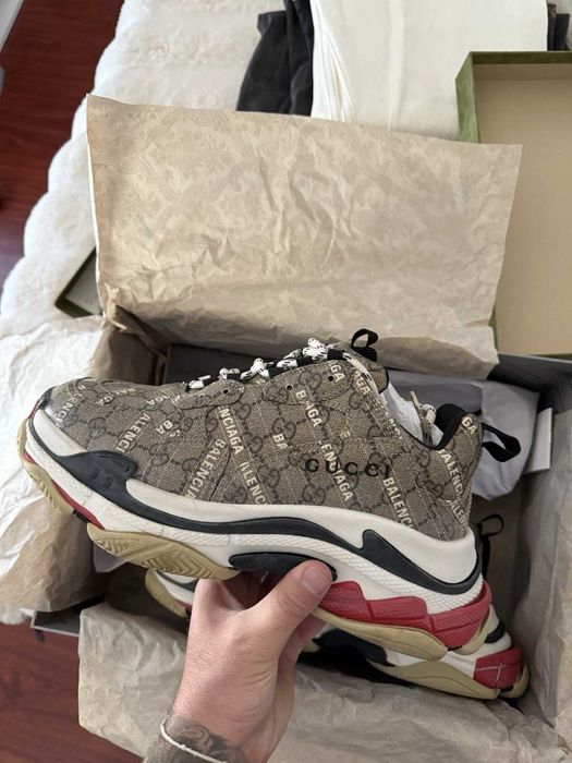 Balenciaga Gucci Triple S tamanho 43 Hacker Design