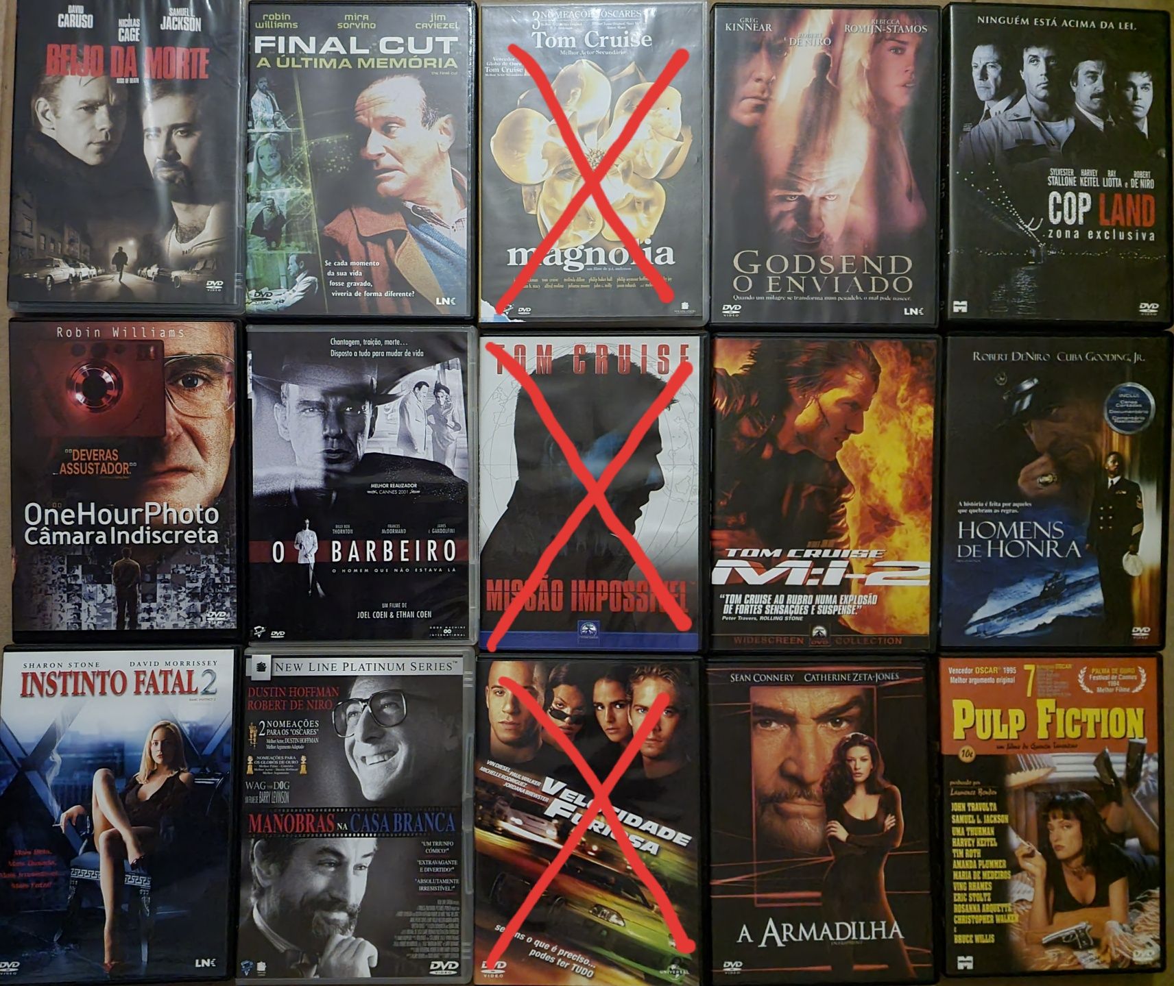 Filmes em DVD (Terror, clássicos, comédia, ..) (Lote 2 de 3)