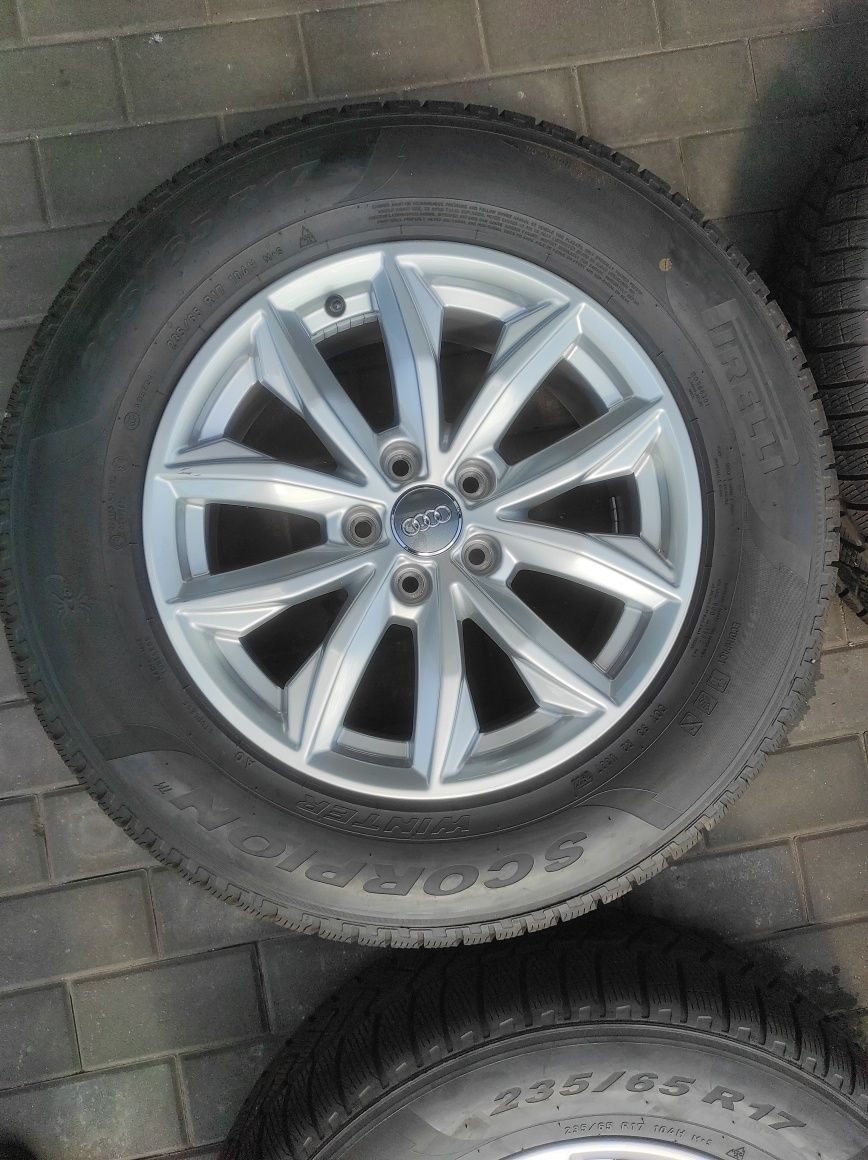 11 Koła aluminiowe AUDI R 17 5x112 PIRELLI 235/65/17