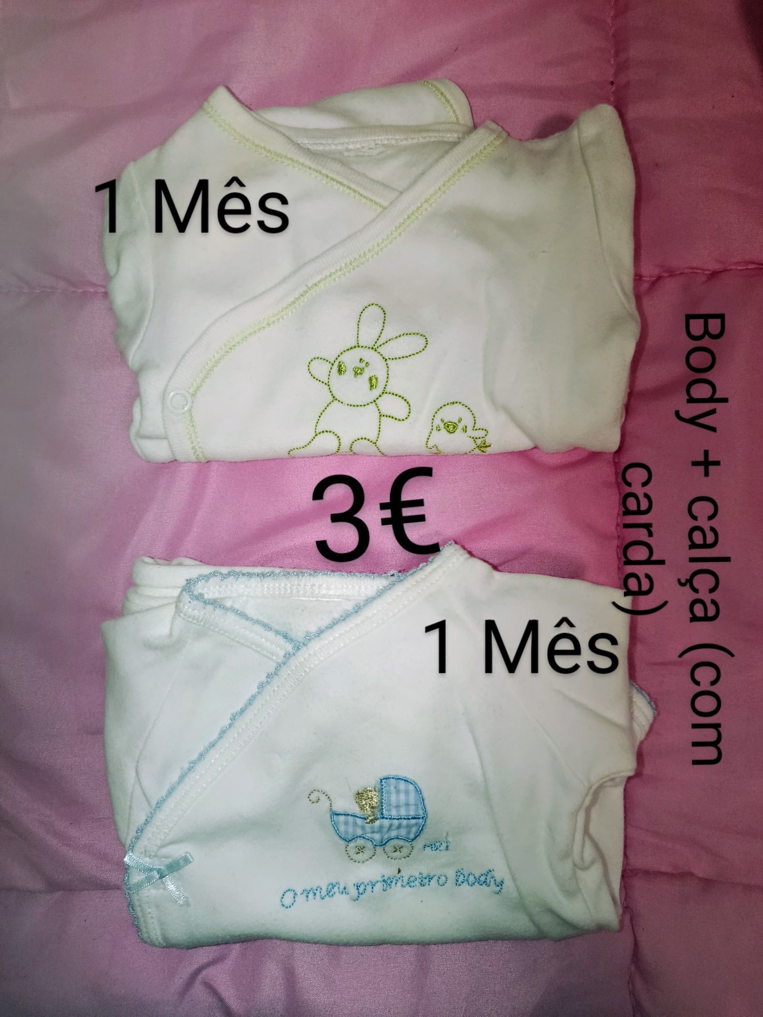 Conjuntos de dentro para bebe