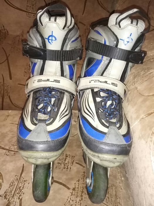 Ролики Radius р. 32-35, ролики красные