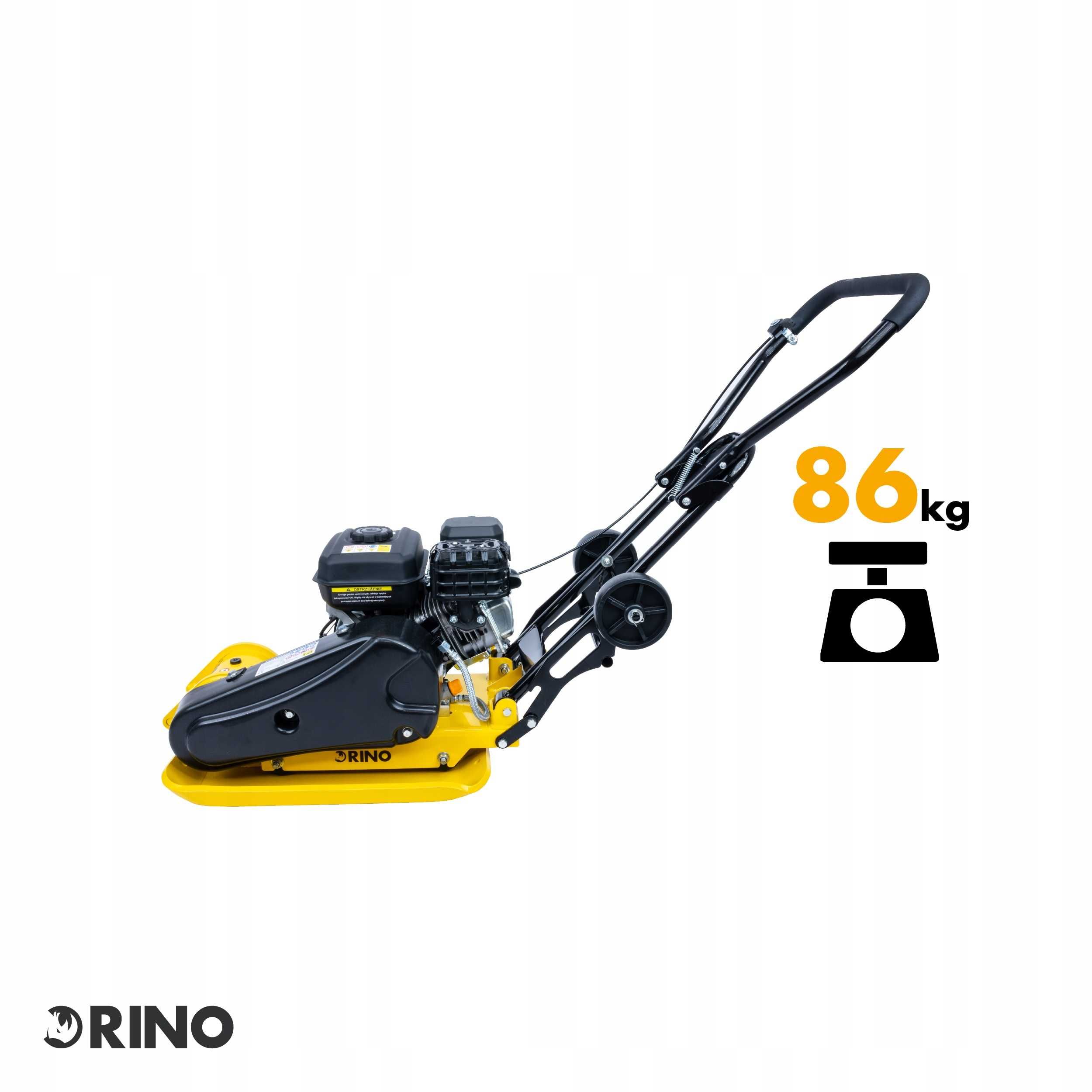 Zagęszczarka jednokierunkowa 86 kg Rino RN-90, 420 mm Loncin elastomer