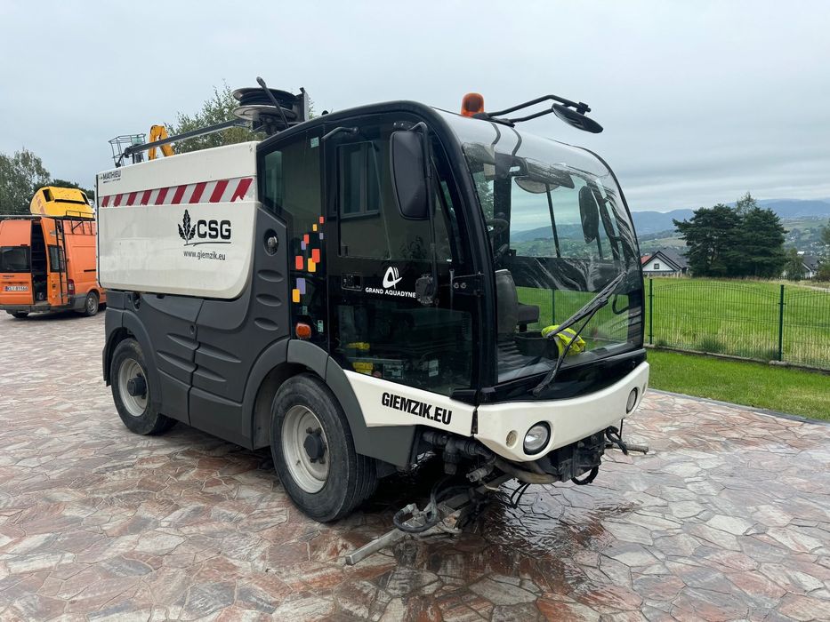 polewaczka Mathieu Grand Aquadyne 4000l cysterna z wodą myjka  świetny stan polewaczko-zmywarka