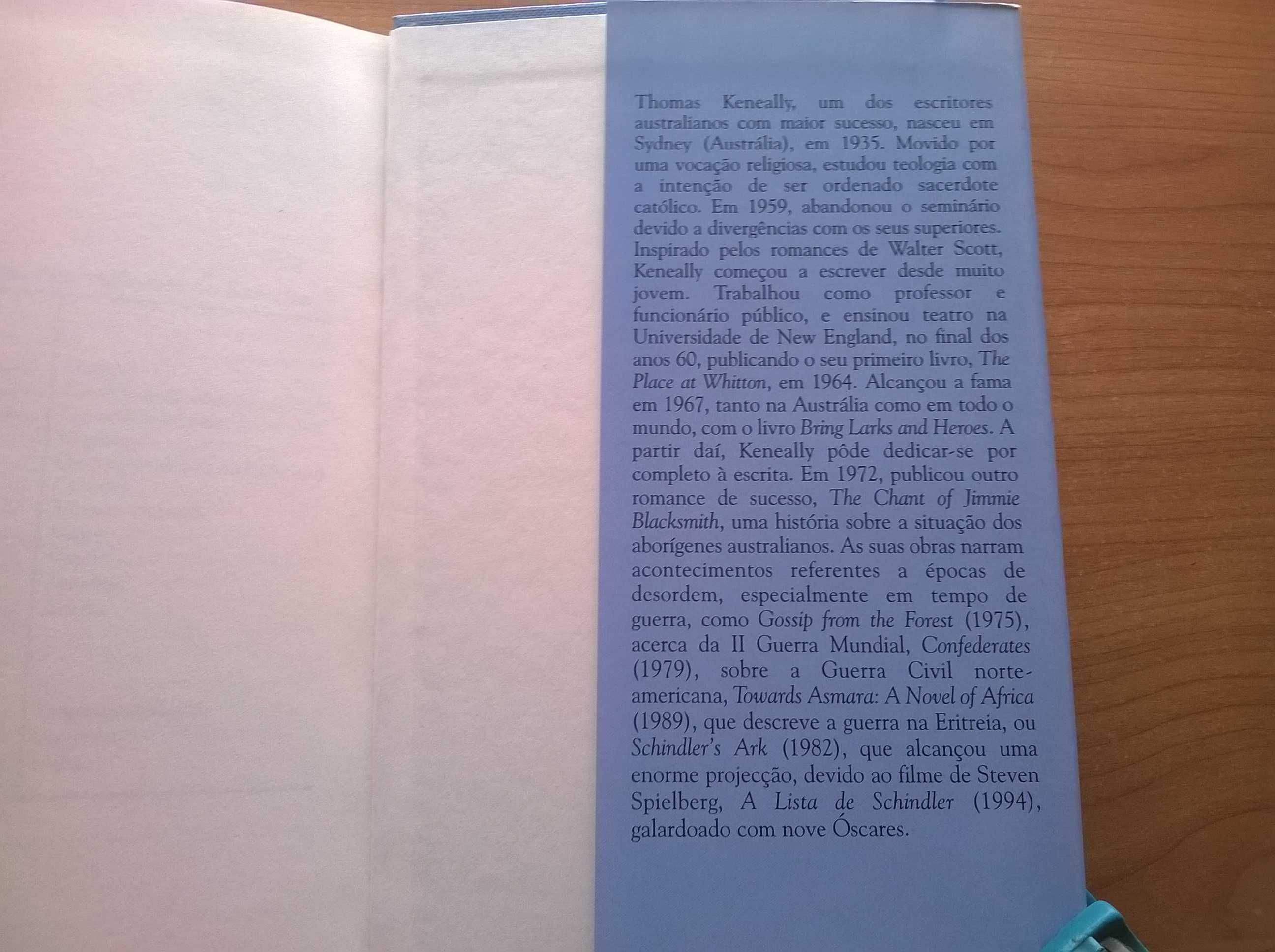 A Lista de Schindler - Thomas Keneally