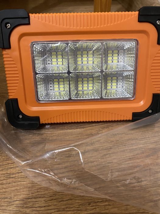 светильник FOYU FO-TA162 30W + power bank  с солнечной панелью