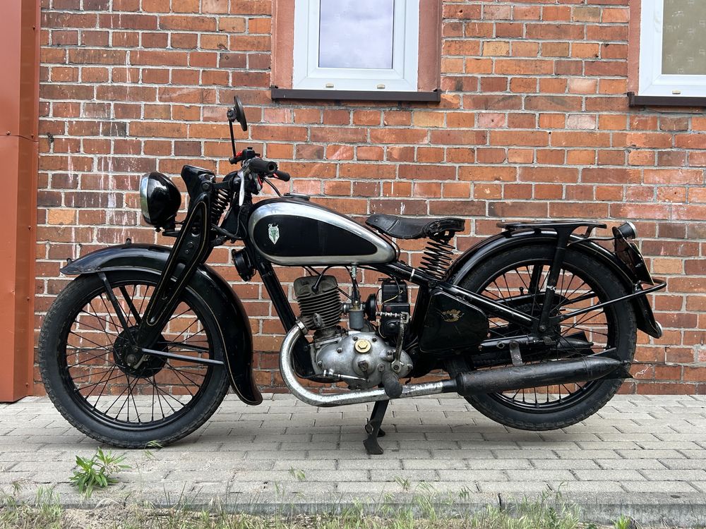 Dkw sb 200 rok 1937 zarejestrowany ubezpieczony