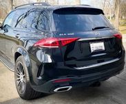 Бампер Mercedes-Benz GLE / GLS (167) AMG  Задний. Глянец+Хром.