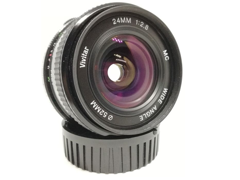 Olympus OM Vivitar 24mm 2.8 MC