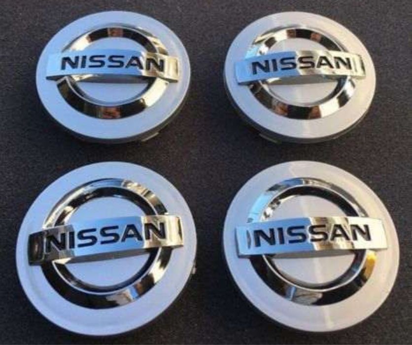 tampas/centros de jante completos da Nissan