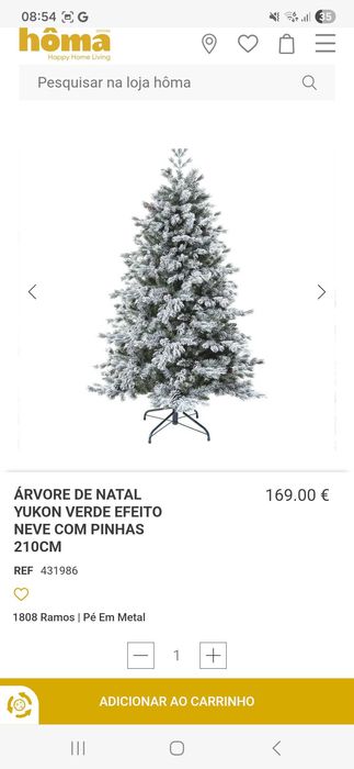 Árvore Natal como Nova