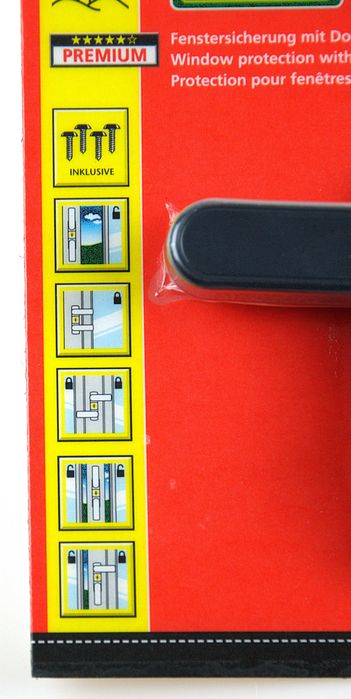 Zabezpieczenie okna WinSafe WD 3 ANT SB niemieckiej firmy Burg Wachter