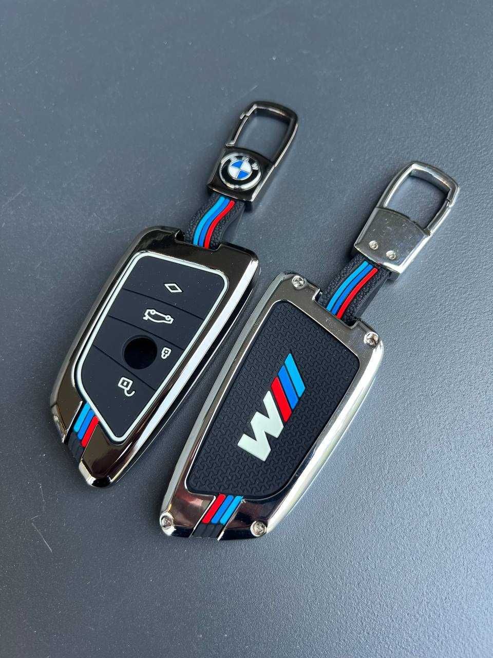 Металлический чехол на ключ БМВ парус, кейс ключа бмв корпус ключа bmw