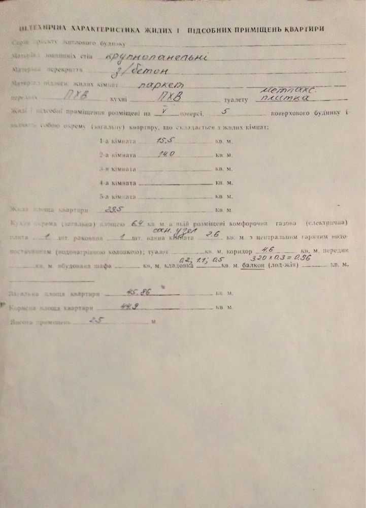 Продается 2-х комн. квартира на Пушкина в жилом состоянии 46 кв. м