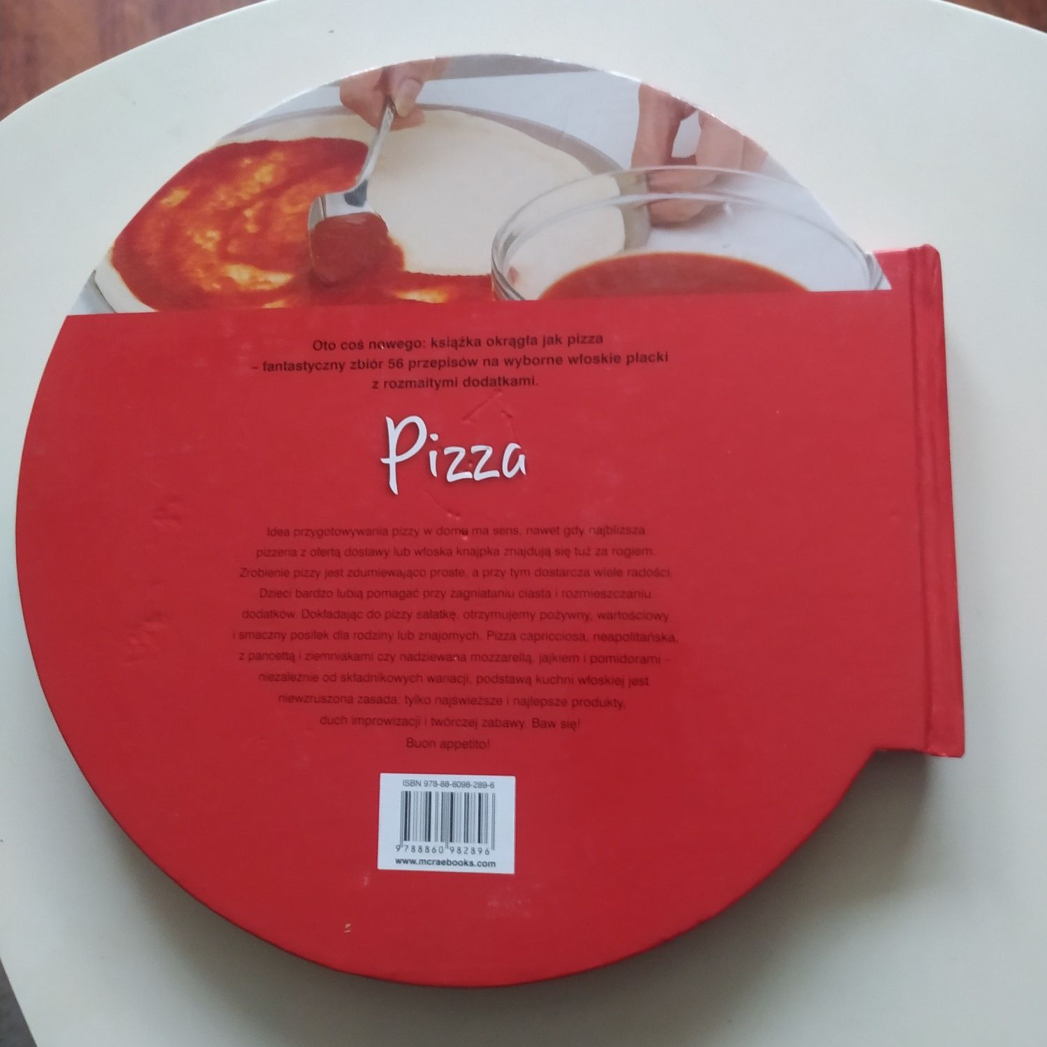 Książka Pizza 56 przepisów