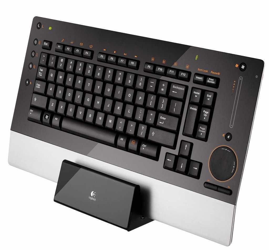 беспроводная Bluetooth клавиатура с тачпадом Logitech diNovo Edge