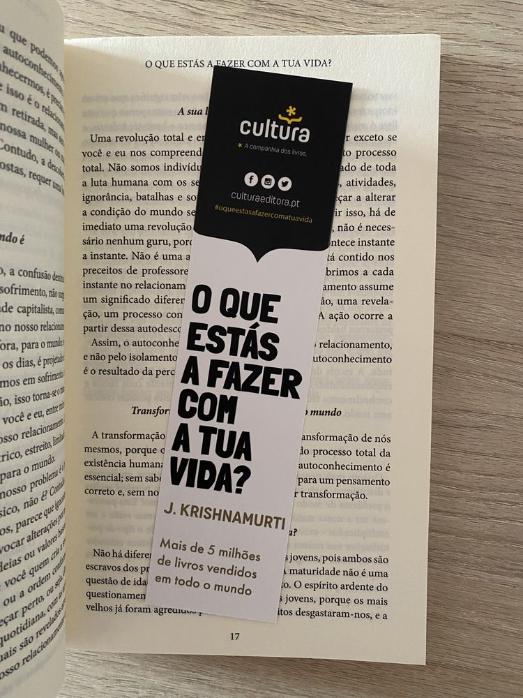O que estas a fazer com a tua vida? - J.Krishnamurti