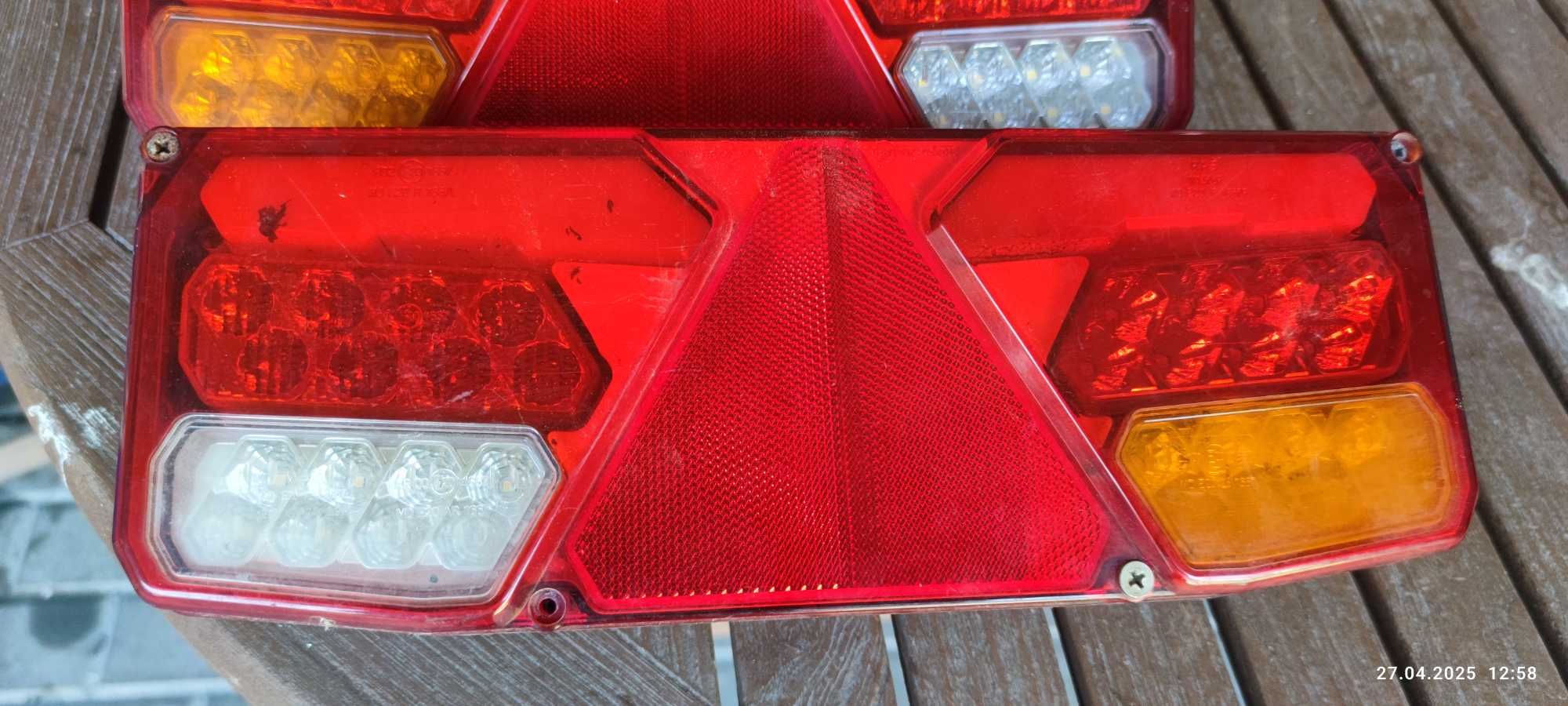 Lampy LED do naczepy WAS 1040 komplet