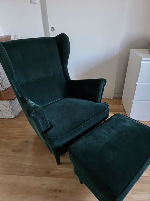 Fotel uszak Ikea strandmon