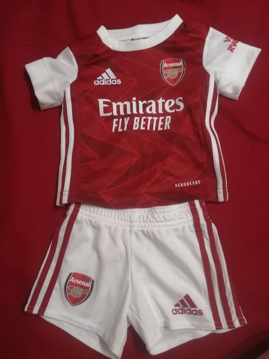 Футбольная форма костюм Adidas Arsenal на мальчика 3-6 мес, р. 68 см.