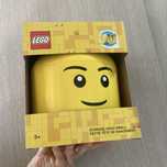 Lego pojemnik na klocki ludziki glowka usmiechnieta nowy dla fana lego