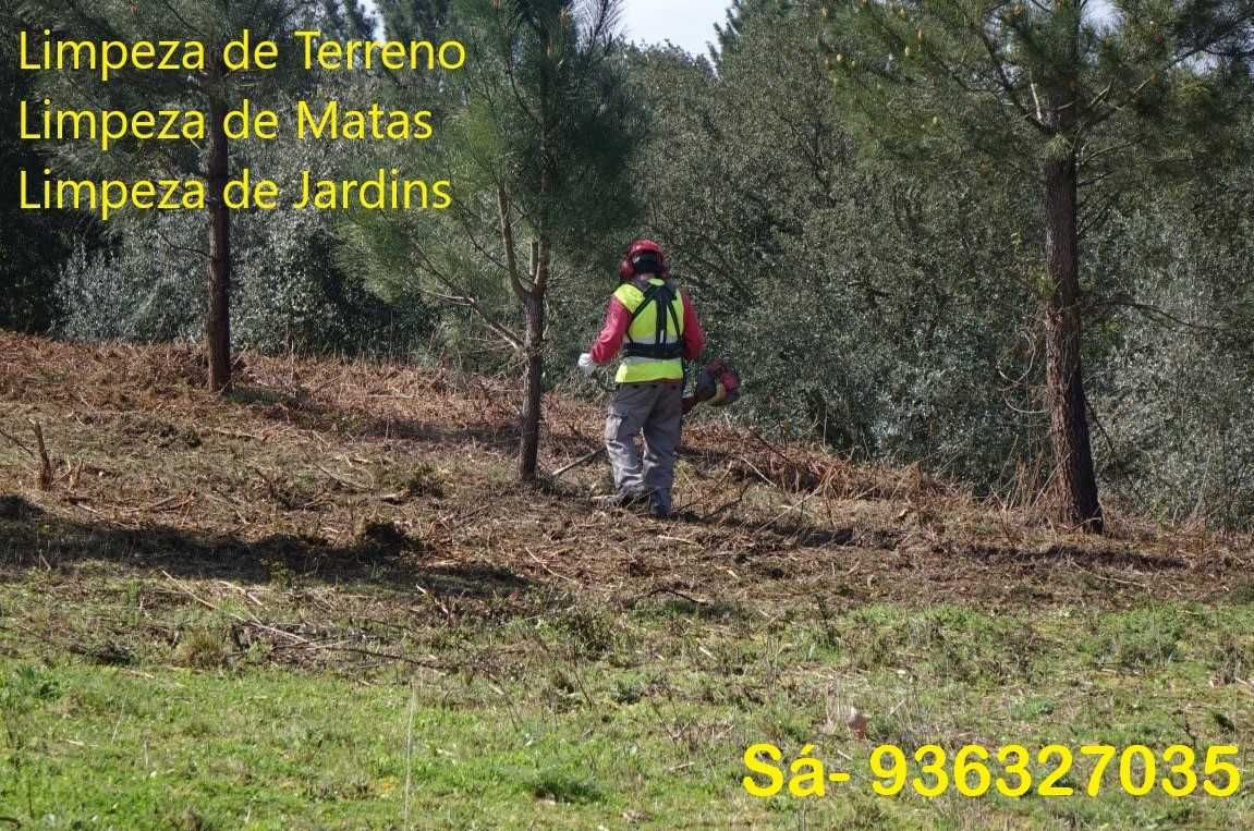 Faço Limpeza de Terrenos, matas e jardins