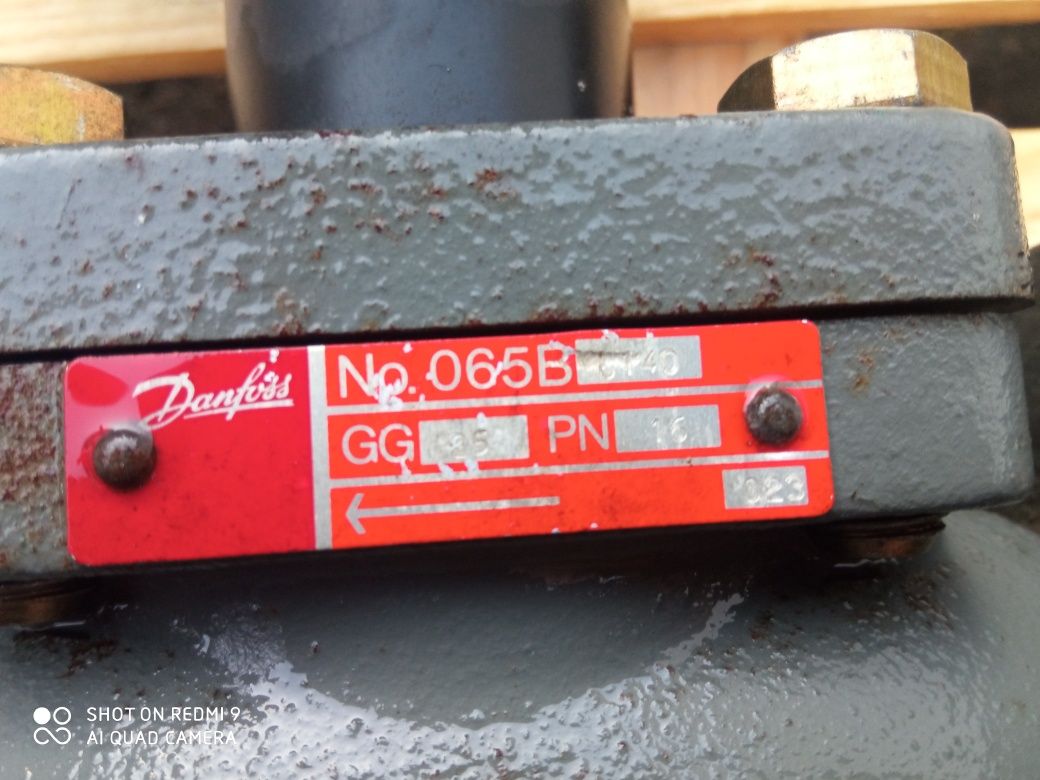 Siłownik Danfoss AMV 423 + zawór regulujący Danfoss truj drożnym