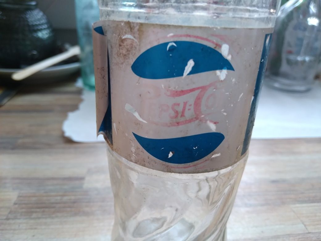 Butelka szklana Pepsi 250 ml wersja limitowana.