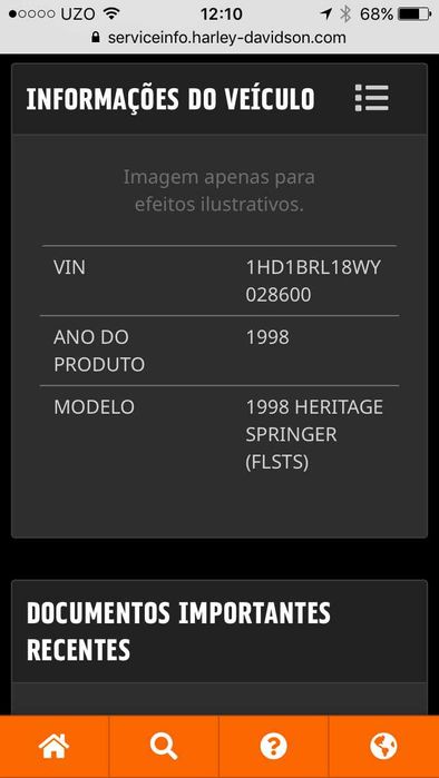 Harley Davidson FLSTS Heritage Springer Classic Old Boy