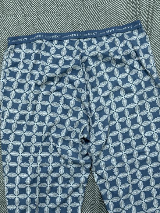 Niebieska  piżama damska 4xl