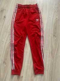 dresy adidas czerwone 164