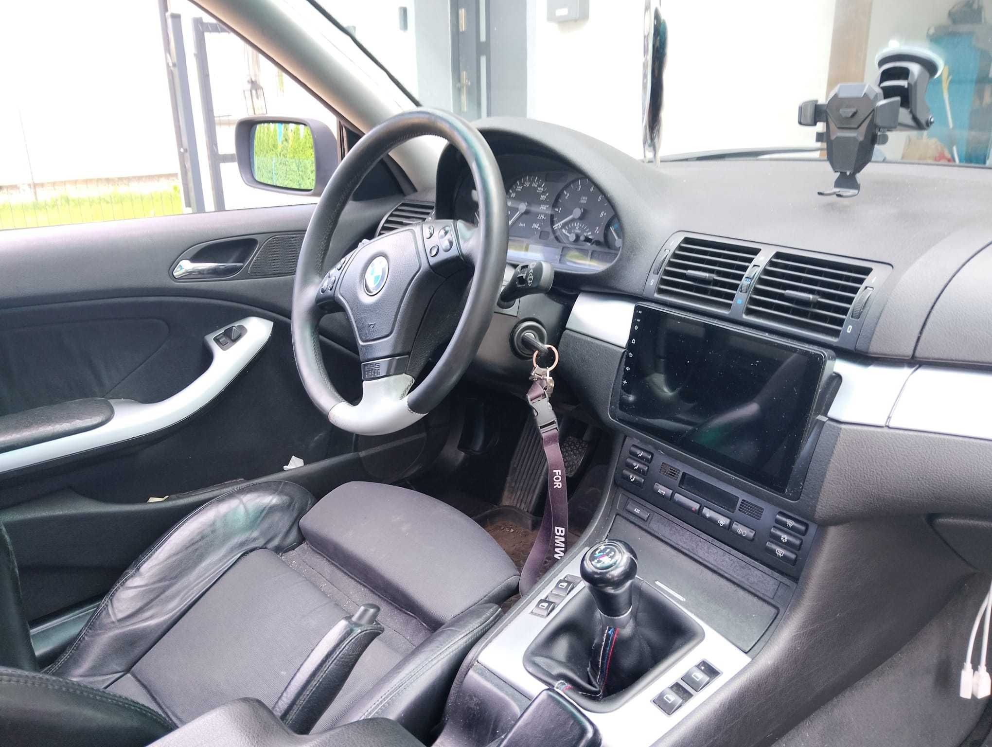Bmw E46 coupe 2.0 150km, scheidman, android, sportsitze, LED, xenon