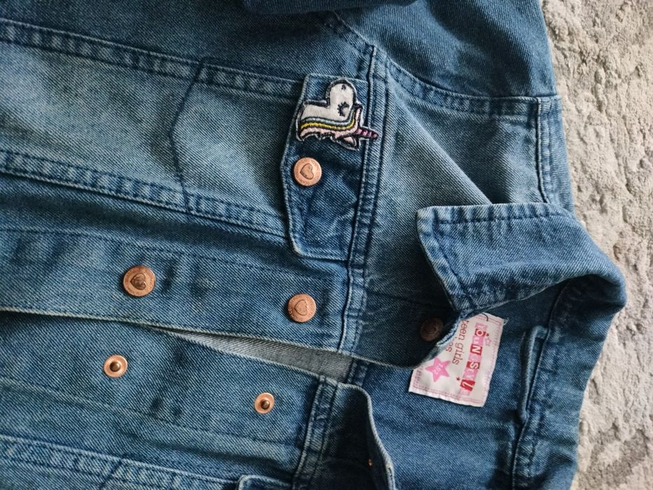 Kurteczka jeansowa dla dziewczynki