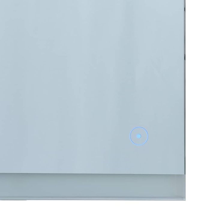 vidaXL Lustro łazienkowe z LED i czujnikiem dotykowym, 80x60 cm