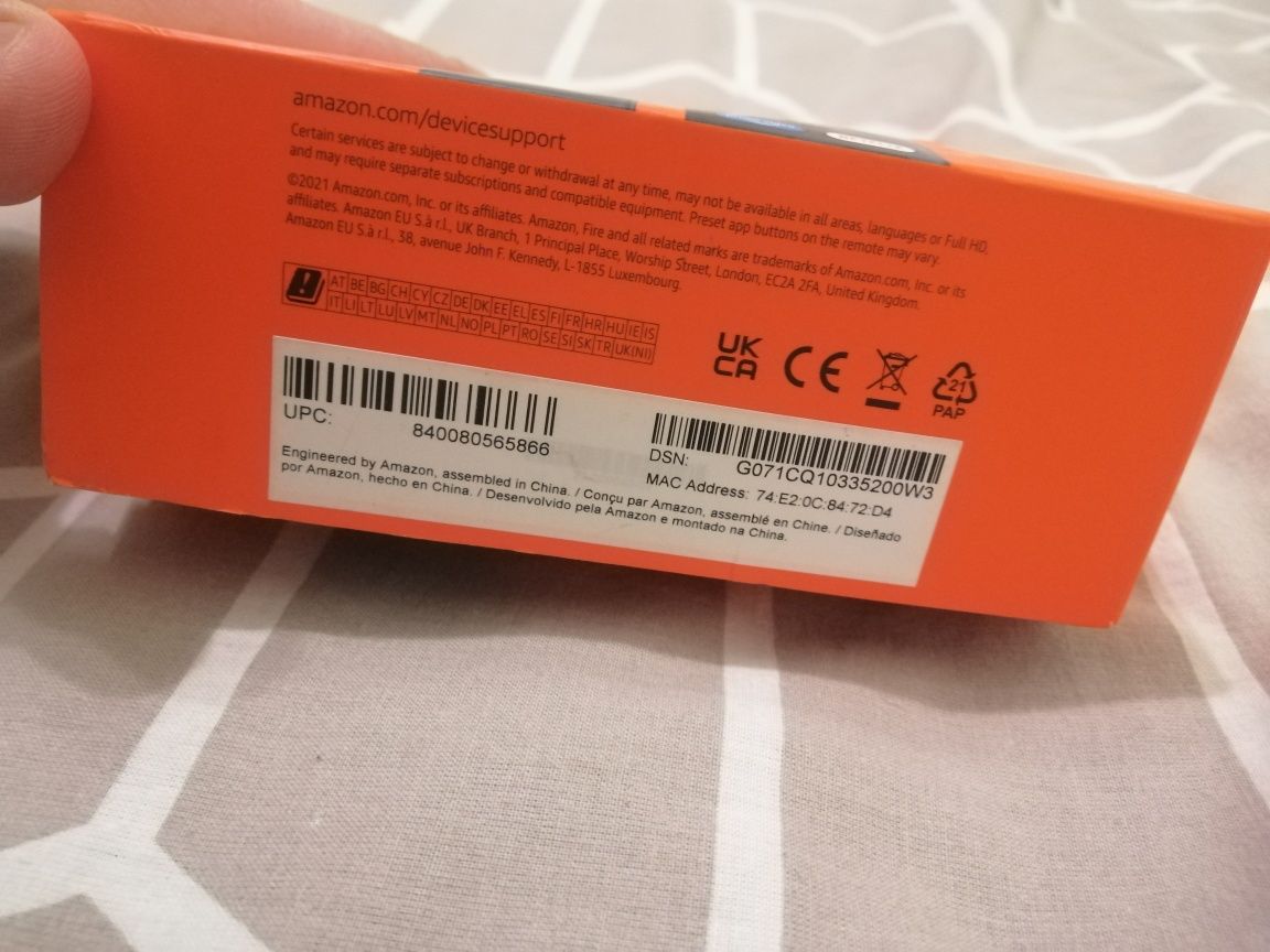 Смарт приставка Fire TV Stick Lite. 1080p. Full HD. Оригинал.