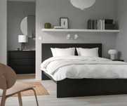 Cama Ikea Malm Nova