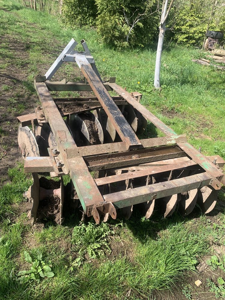 Лущильник диско борона