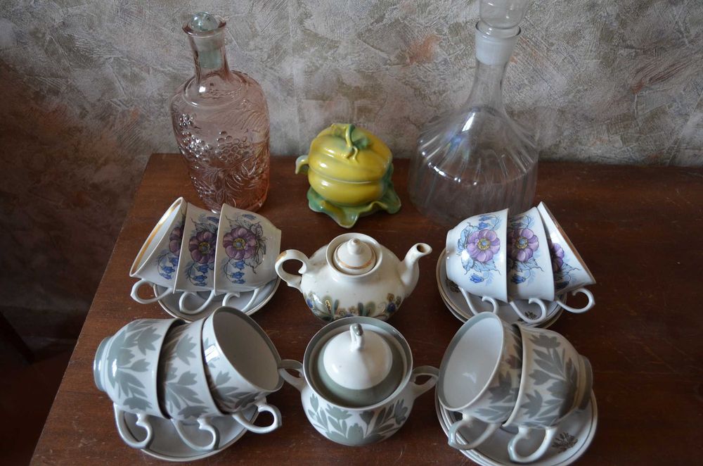 Посуда алюминиевая, эмаль, нержавейка, стекло СССР