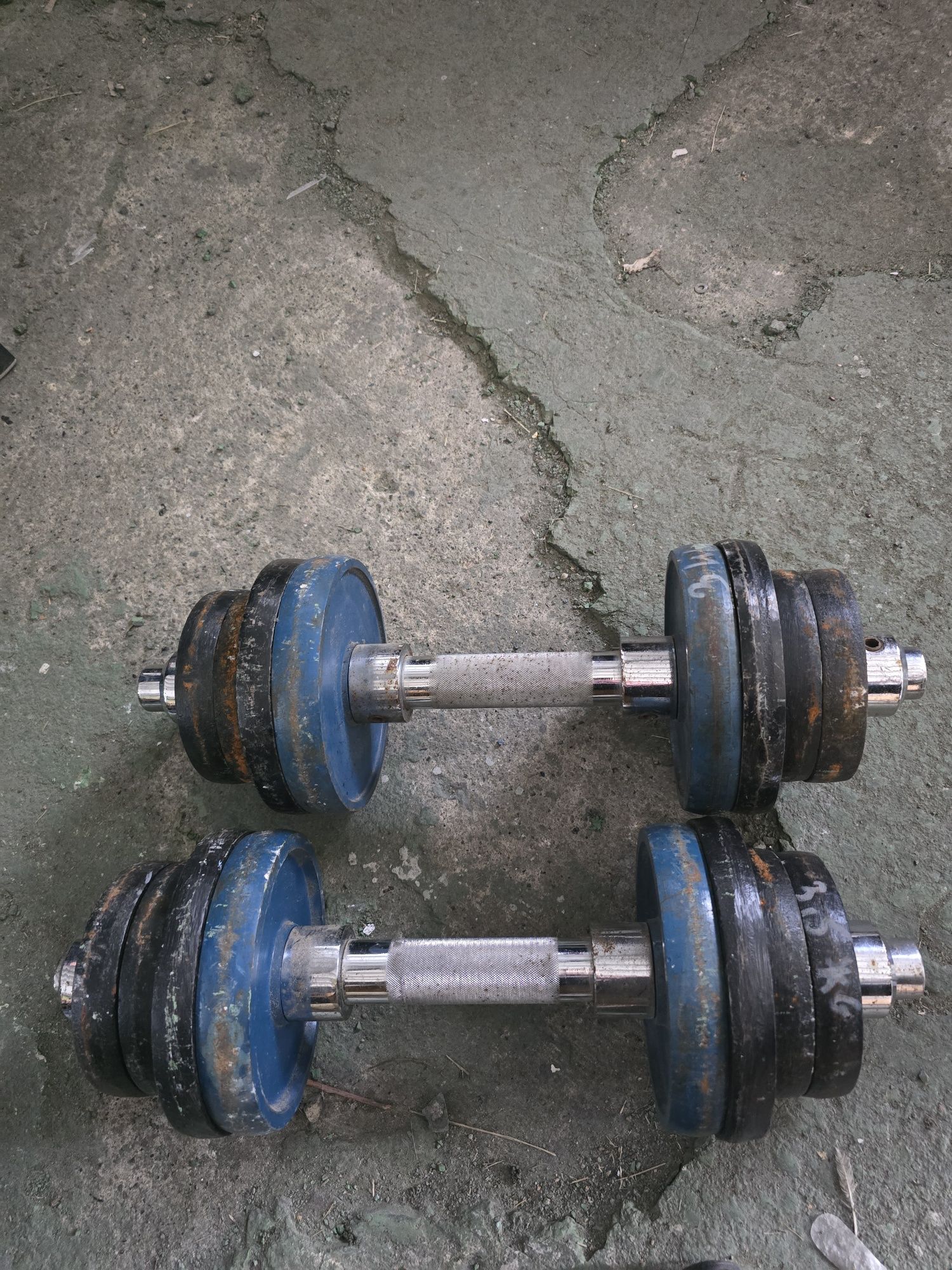 Hantle 2x17 kg..