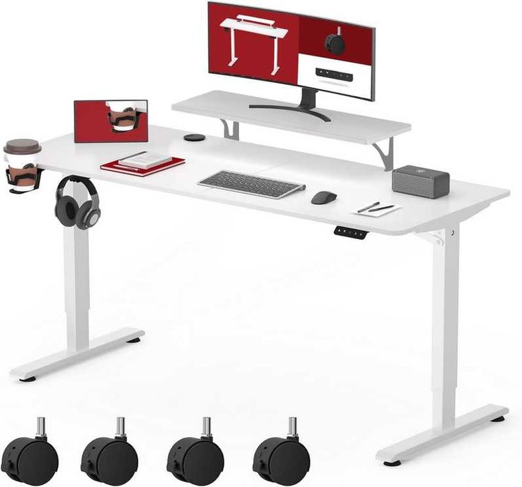 Elektryczne krzesło / biurko, 120 x 60 cm,